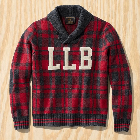 L.L. Bean Other - L.L.Bean x Todd Snyder Heritage Buffalo Check Wool Sweater